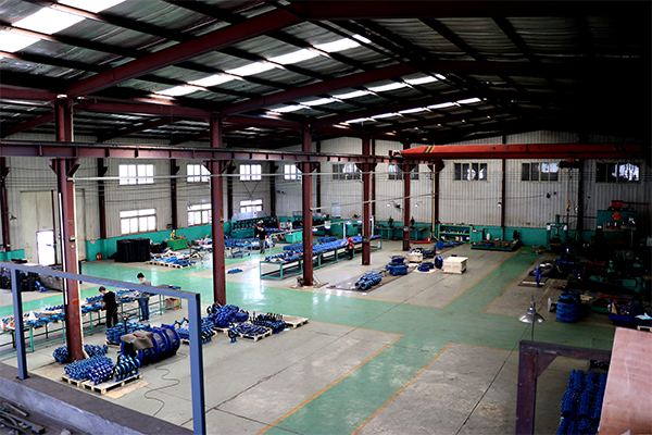 Interior view of right side of assembly workshop