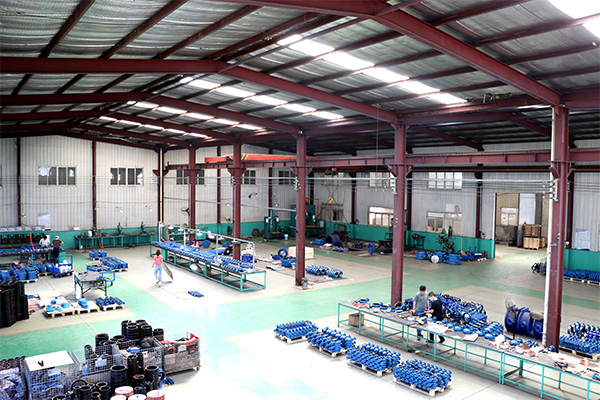Interior view of left side of assembly workshop